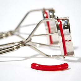 Stainless Steel Eyelash Curler with Refill Pads