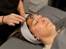 Stainless Steel Ice Roller & Rose Quartz Facial Set