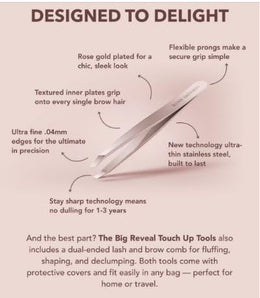 Precision Eyebrow & Eyelash Grooming Tool Set