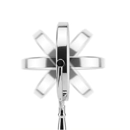 LED Double-Sided 5X Magnifying Makeup Mirror