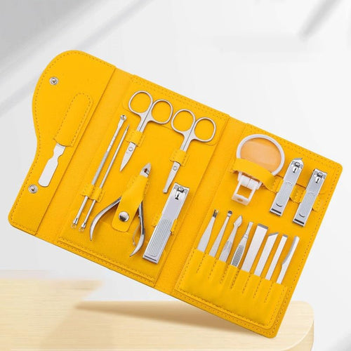 18-Piece Stainless Steel Manicure Set