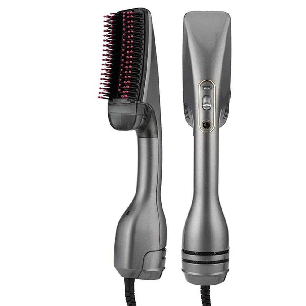 2-in-1 Hot Air Hair Dryer & Straightening Brush