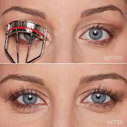 Stainless Steel Eyelash Curler with Refill Pads