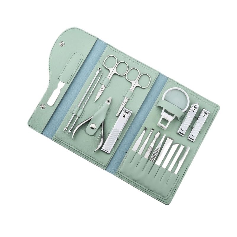 18-Piece Stainless Steel Manicure Set
