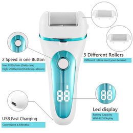 Rechargeable Electric Foot File & Callus Remover