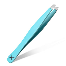 Precision Stainless Steel Slant Tip Eyebrow Tweezers