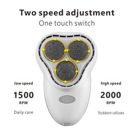 Electric Foot File & Dead Skin Remover