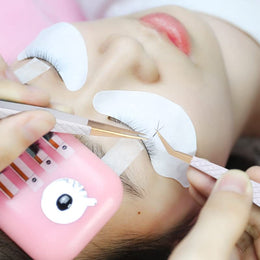 Stainless Steel Precision Eyebrow & Eyelash Tweezer Set