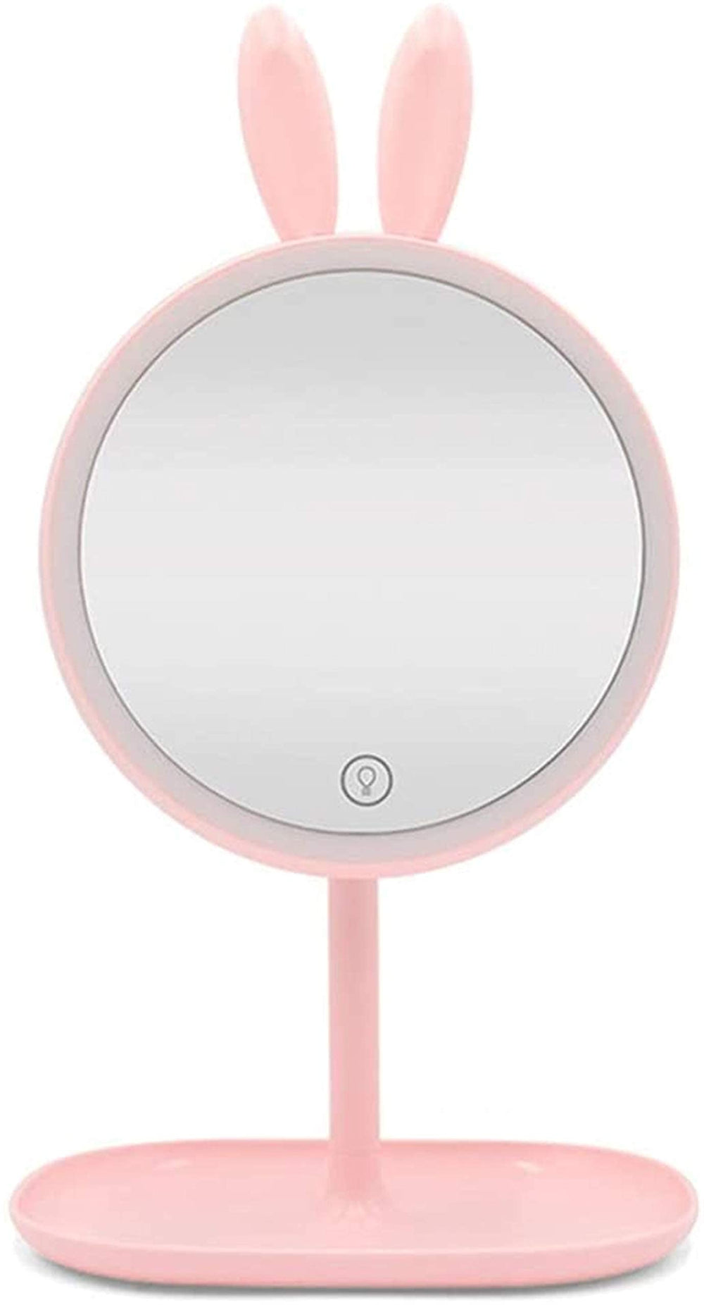 LED Folding Vanity Mirror with Adjustable Brightness
