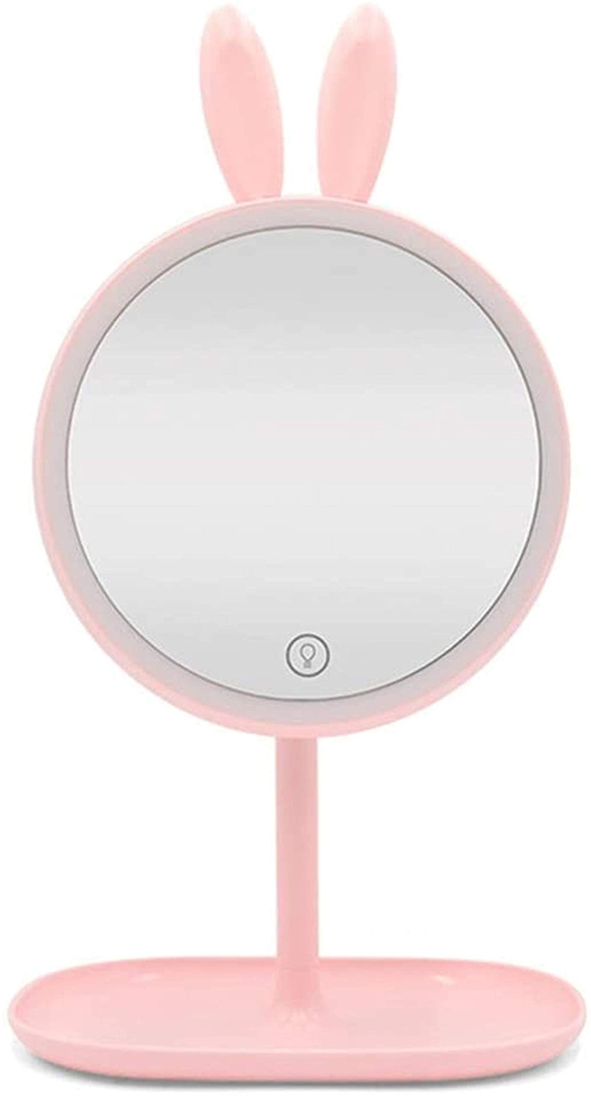 LED Folding Vanity Mirror with Adjustable Brightness