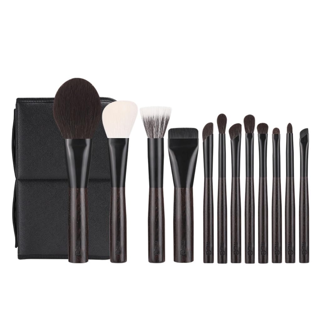 12-Piece Professional Makeup Brush Set