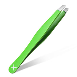 Precision Stainless Steel Slant Tip Eyebrow Tweezers