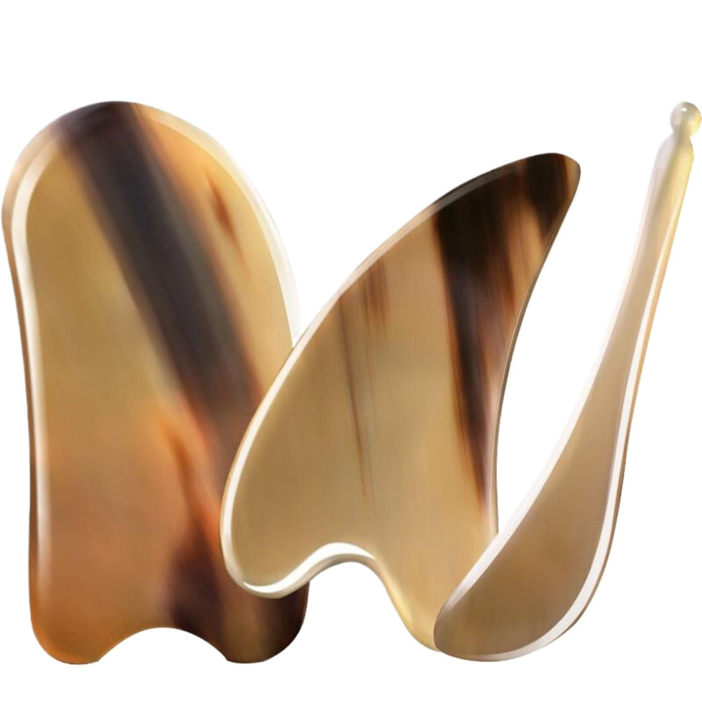 Natural Gua Sha Facial, Scalp & Body Massage Tool