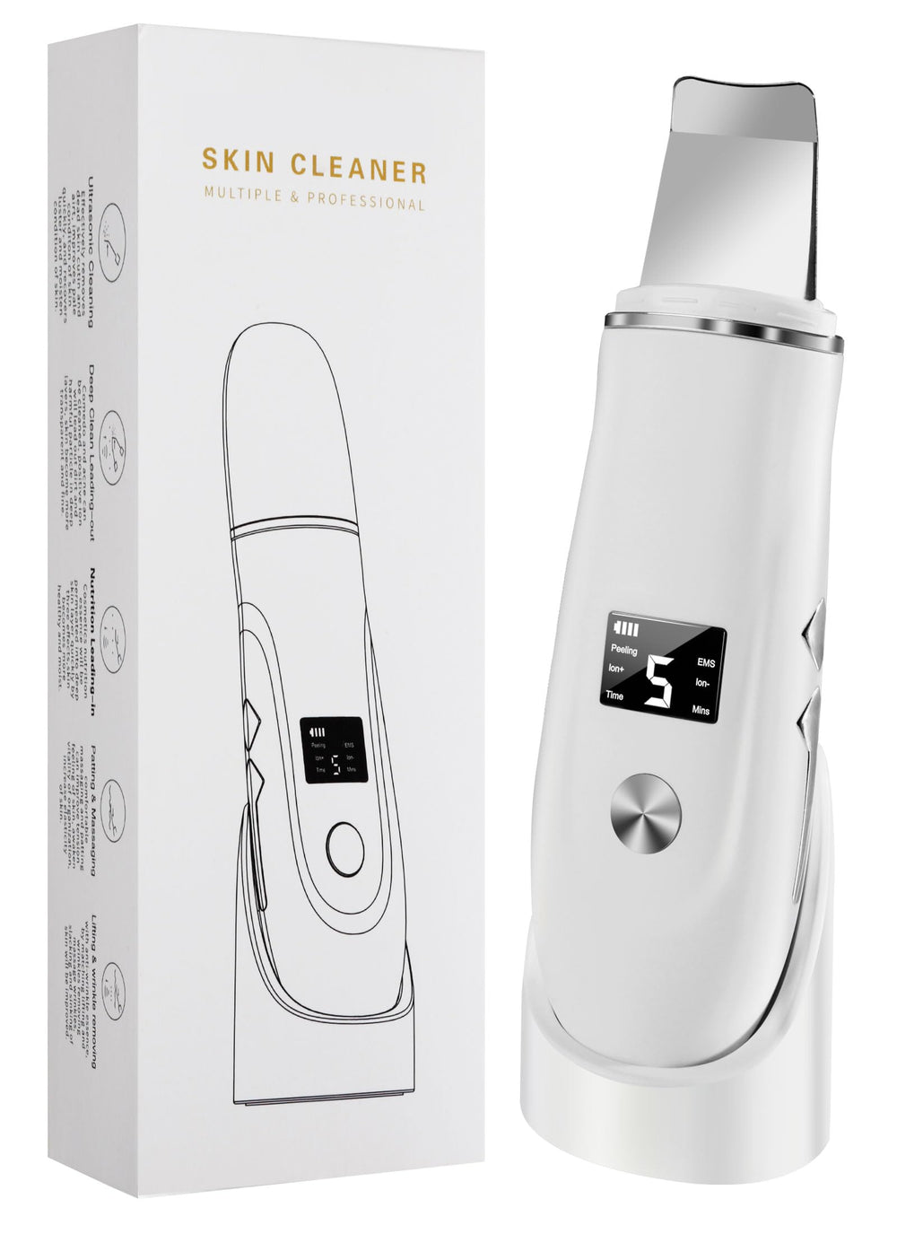 4-in-1 Facial Skin Scrubber & Pore Cleaner