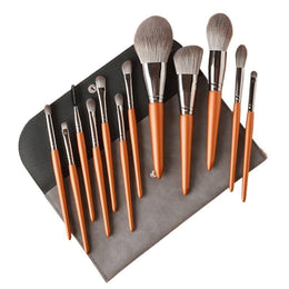 12 Pcs. Makeup Brush Set Super Soft Powder Eye Shadow Tool