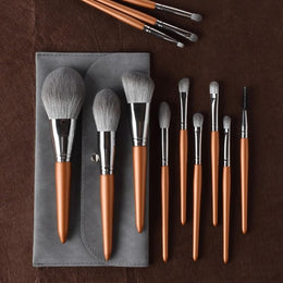 12 Pcs. Makeup Brush Set Super Soft Powder Eye Shadow Tool