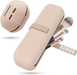 Silicone Travel Makeup Brush Holder Case