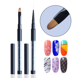 Acrylic Nail Art Painting & Gel Brush