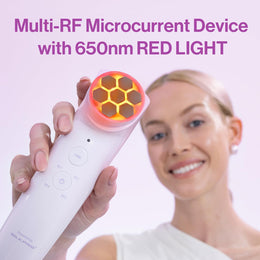 4-in-1 Microcurrent & Red Light Facial Toning Device