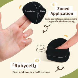 11-Piece Makeup Sponge & Powder Puff Set