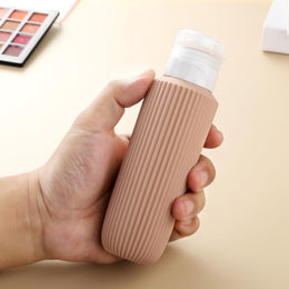 16-Piece Leakproof Silicone Travel Toiletry Bottle Set