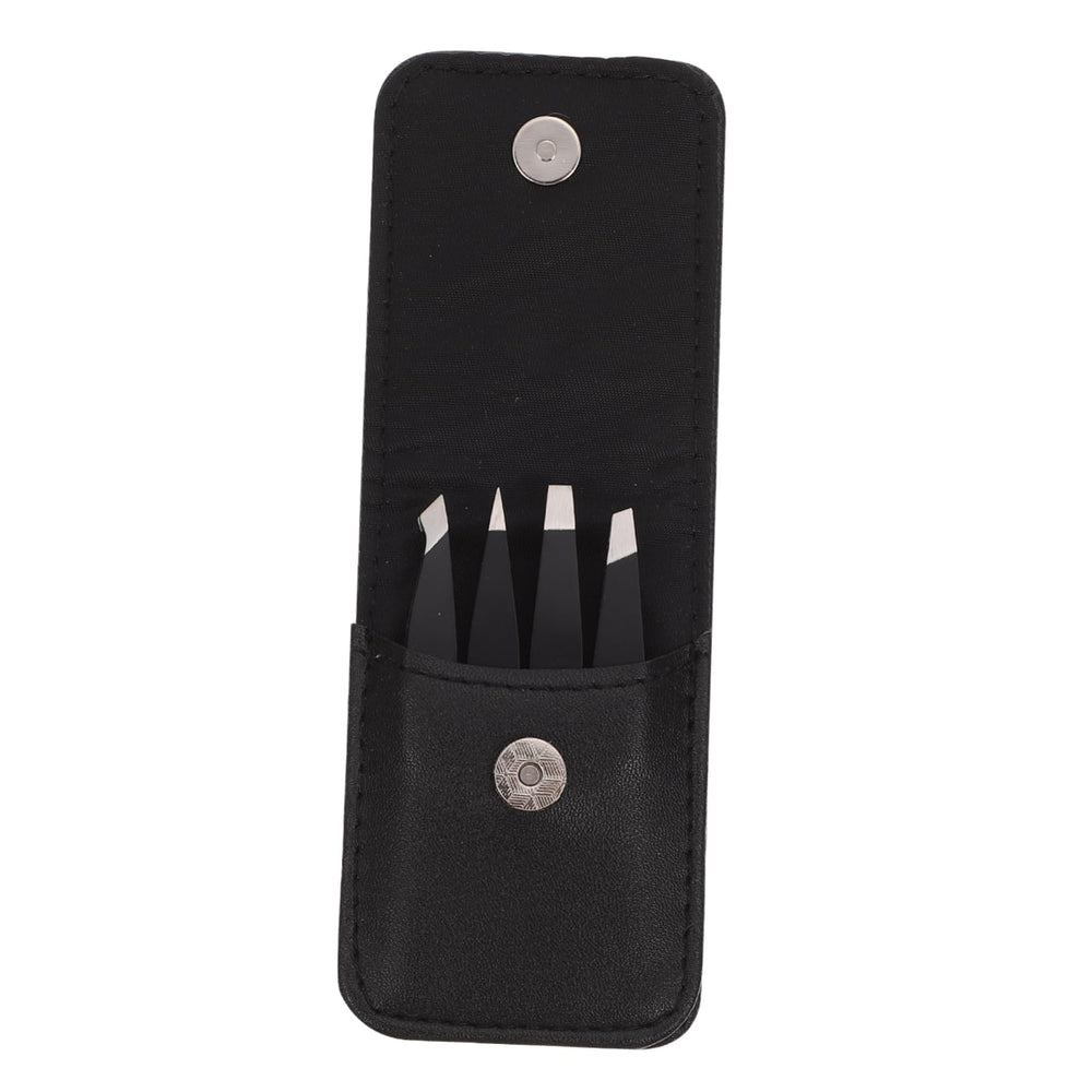 20-Piece Stainless Steel Eyebrow Tweezer Set