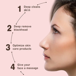 4-Mode Facial Skin Scrubber & Pore Cleaner