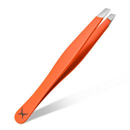 Precision Stainless Steel Slant Tip Eyebrow Tweezers
