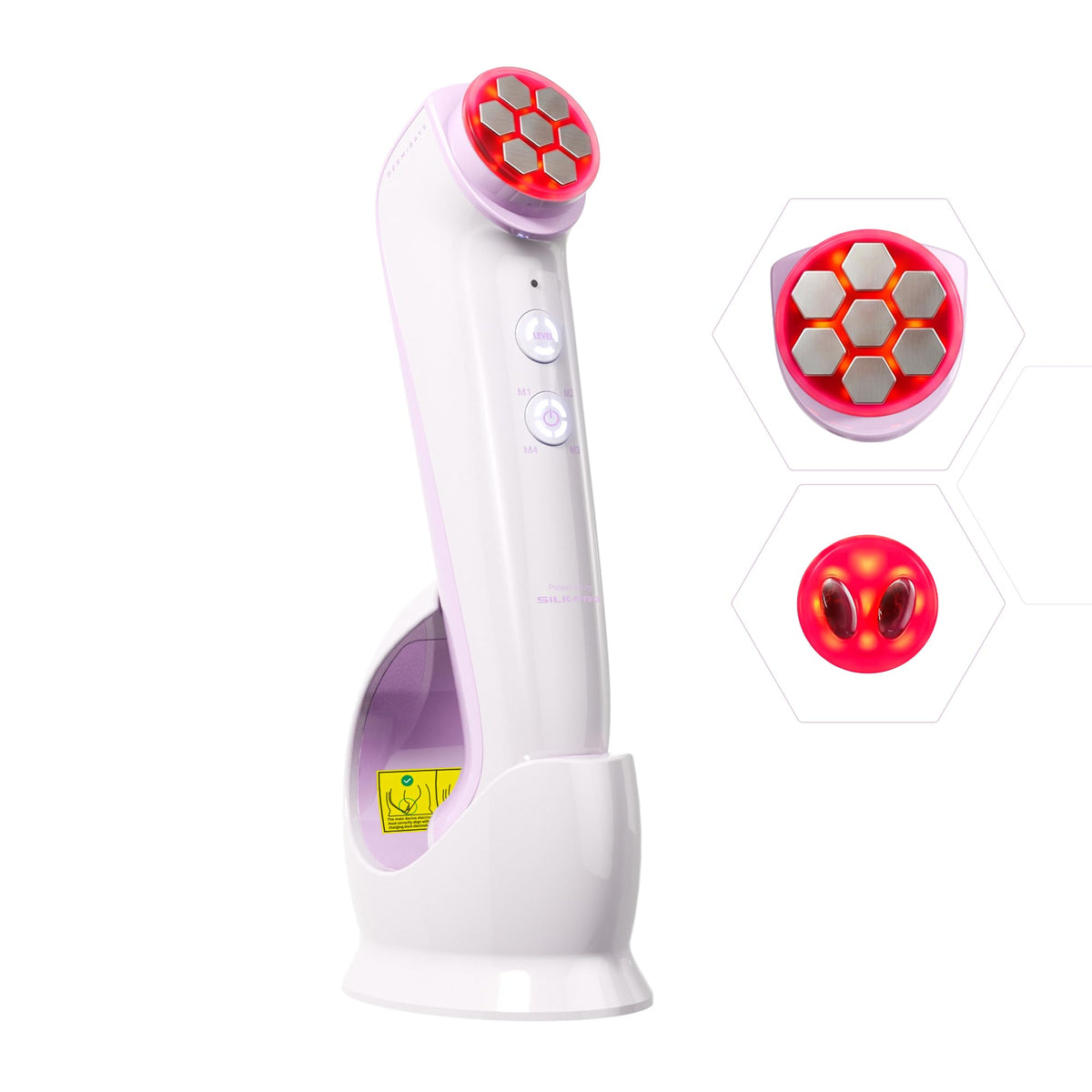 4-in-1 Microcurrent & Red Light Facial Toning Device