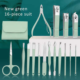 Nail Clipper Set Pedicure File Sharp Scissors Care Tools Grooming Manicure