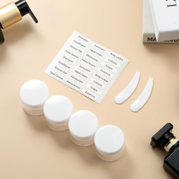 16-Piece Leakproof Silicone Travel Toiletry Bottle Set