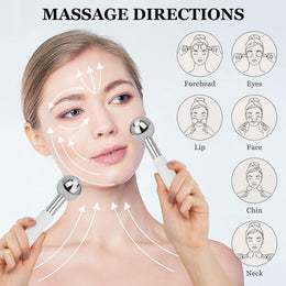 Facial Ice Globes & Jade Cooling Massage Set