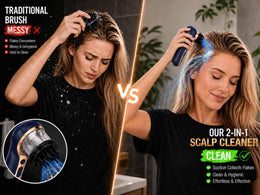 Rechargeable Scalp Cleaner & Dandruff Vacuum