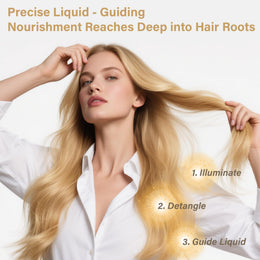 3-in-1 Waterproof Electric Scalp Massager & Oil Applicator