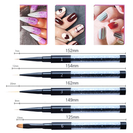 Acrylic Nail Art Painting & Gel Brush