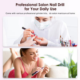 COSLUS C20 Cordless Nail Drill Electric File: Portable All-in-One Kit