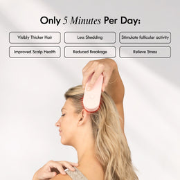 4-in-1 Warming Scalp Massage & Hair Care Brush Set