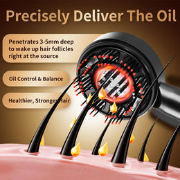 3-in-1 Electric Scalp Massager & Hair Oil Applicator