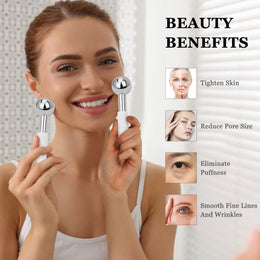 Facial Ice Globes & Jade Cooling Massage Set