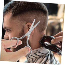 Eyebrow Scissors, Facial Tweezers & Nose Hair Trimmer Set