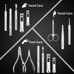 35000RPM Electric Nail Drill & 11-Piece Manicure Set
