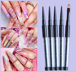 Acrylic Nail Art Painting & Gel Brush