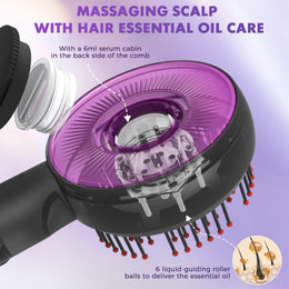 SAILIFE Electric Scalp Massage Comb 4 in 1 Cordless Scalp Massaging Brush