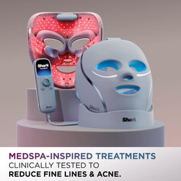 LED Face Mask with Under-Eye Cooling