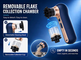 Rechargeable Scalp Cleaner & Dandruff Vacuum