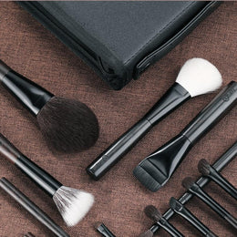 12-Piece Professional Makeup Brush Set