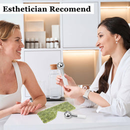 Facial Ice Globes & Jade Cooling Massage Set