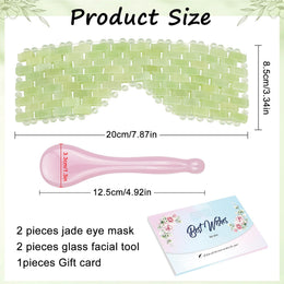 Facial Ice Globes & Jade Cooling Massage Set