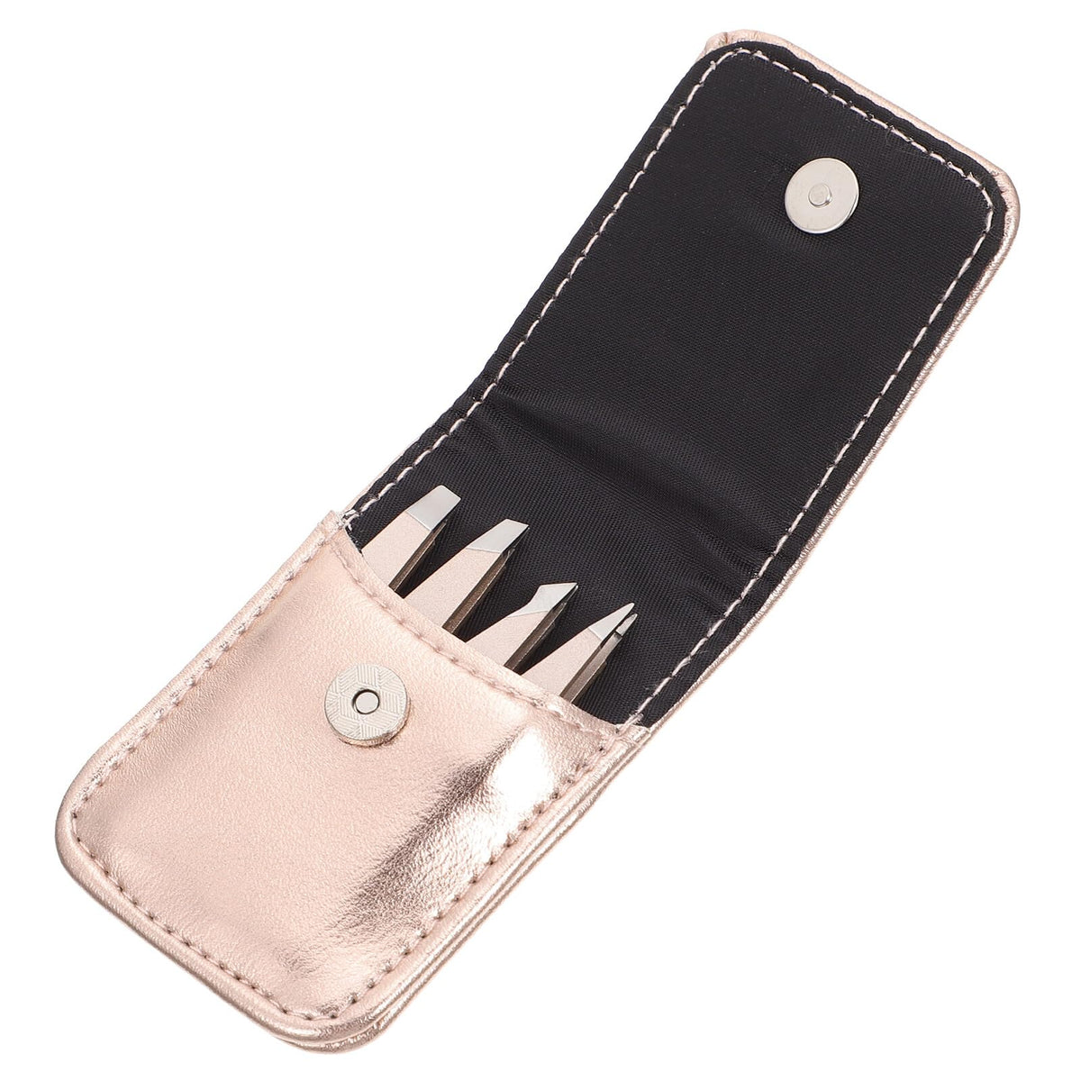 4-Piece Precision Eyebrow Tweezer Set