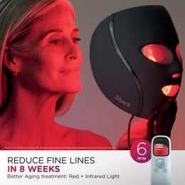 LED Face Mask with Under-Eye Cooling